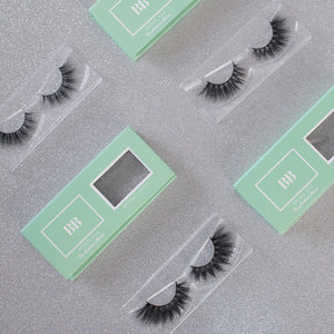 3 x Luxury 3D Mink Lashes. 3pairs wispy re-usable faux lashes.
